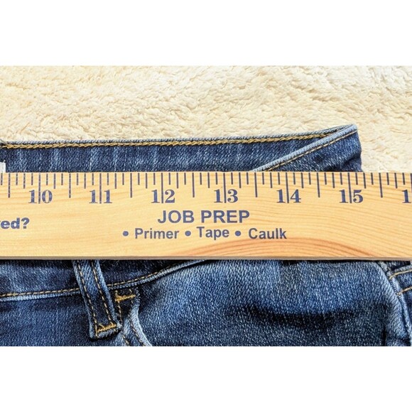 Lovervet by Vervet Women’s Size 31 Straight Leg Mid Rise Jean Blue Denim Stretch - Picture 7 of 9